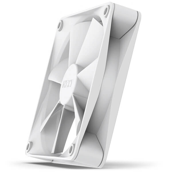 Nzxt F120P White 120mm Cabinet Fan (Single Pack)